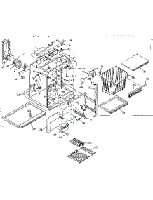 Freezer Section Parts parts for Kenmore Refrigerator 106.R14GY (106R14GY, 106 R14GY) from AppliancePartsPros.com