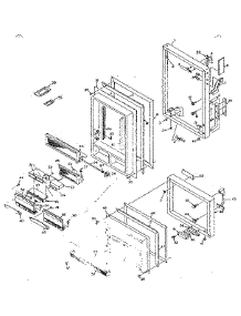 Door Parts parts for Kenmore Refrigerator 106.R16GIMY (106R16GIMY, 106 R16GIMY) from AppliancePartsPros.com
