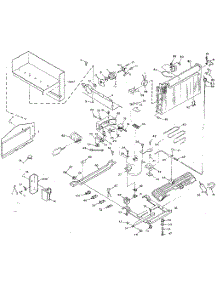 Unit Parts parts for Kenmore Refrigerator 106.R16GL (106R16GL, 106 R16GL) from AppliancePartsPros.com