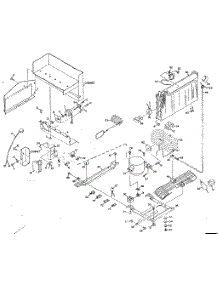 Unit Parts parts for Kenmore Refrigerator 106.R16GY1 (106R16GY1, 106 R16GY1) from AppliancePartsPros.com