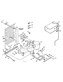 Unit Parts parts for Kenmore Refrigerator 106.S10AL (106S10AL, 106 S10AL) from AppliancePartsPros.com