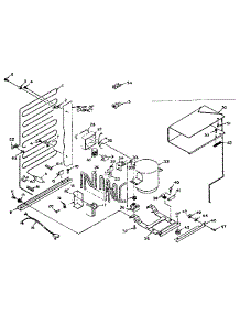 Unit Parts parts for Kenmore Refrigerator 106S12A from AppliancePartsPros.com