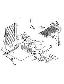 Unit Parts parts for Kenmore Refrigerator 106.S12E-3 (106S12E-3, 106 S12E-3) from AppliancePartsPros.com