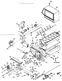 Refrigerator Automatic Ice Maker Parts parts for Kenmore Refrigerator 106.S13GIMLY (106S13GIMLY, 106 S13GIMLY) from AppliancePartsPros.com