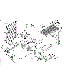 Unit Parts (Models 106.S12e-1 And 106.S12el-1) parts for Kenmore Refrigerator 106.S14E-1 (106S14E-1, 106 S14E-1) from AppliancePartsPros.com