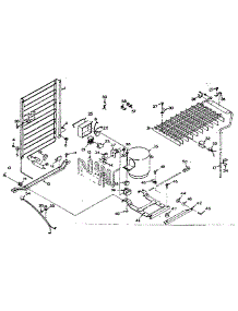 Refrigerator Unit Parts parts for Kenmore Refrigerator 106.S14EL (106S14EL, 106 S14EL) from AppliancePartsPros.com