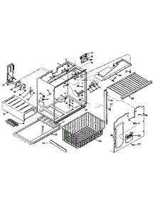 Freezer Section Parts parts for Kenmore Refrigerator 106.S14FL (106S14FL, 106 S14FL) from AppliancePartsPros.com