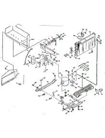 Unit Parts parts for Kenmore Refrigerator 106.S14FL1 (106S14FL1, 106 S14FL1) from AppliancePartsPros.com