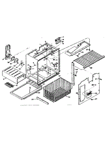 Freezer Section Parts parts for Kenmore Refrigerator 106.S14FL1 (106S14FL1, 106 S14FL1) from AppliancePartsPros.com
