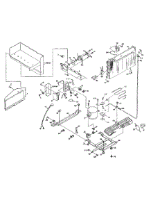 Unit Parts parts for Kenmore Refrigerator 106.S14GY (106S14GY, 106 S14GY) from AppliancePartsPros.com
