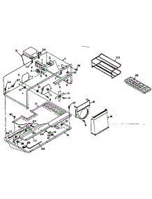 Freezer Parts parts for Kenmore Refrigerator 106.S16EL (106S16EL, 106 S16EL) from AppliancePartsPros.com