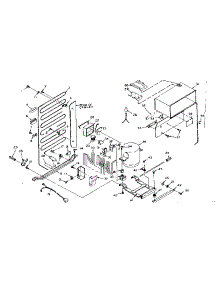 Unit Parts parts for Kenmore Refrigerator 106T12D from AppliancePartsPros.com
