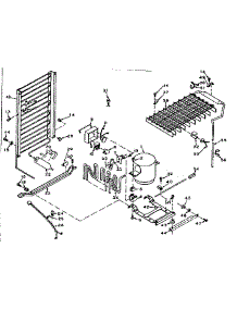 Unit Parts parts for Kenmore Refrigerator 106T12E from AppliancePartsPros.com