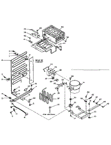 Unit Parts parts for Kenmore Refrigerator 106T13M from AppliancePartsPros.com