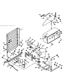 Unit Parts parts for Kenmore Refrigerator 106T14F from AppliancePartsPros.com