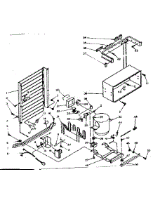 Unit Parts parts for Kenmore Refrigerator 106.T14FSL (106T14FSL, 106 T14FSL) from AppliancePartsPros.com