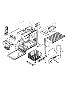 Freezer Section Parts parts for Kenmore Refrigerator 106.T14G3 (106T14G3, 106 T14G3) from AppliancePartsPros.com
