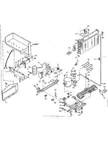 Unit Parts parts for Kenmore Refrigerator 106.T14GL (106T14GL, 106 T14GL) from AppliancePartsPros.com