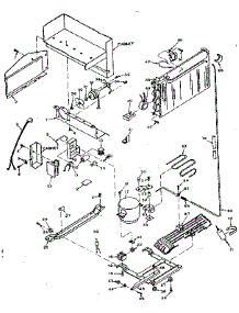 Unit Parts parts for Kenmore Refrigerator 106.T14GL1 (106T14GL1, 106 T14GL1) from AppliancePartsPros.com