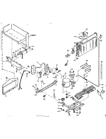 Unit Parts parts for Kenmore Refrigerator 106.T15GIM (106T15GIM, 106 T15GIM) from AppliancePartsPros.com