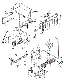 Unit Parts parts for Kenmore Refrigerator 106.T15GIM1 (106T15GIM1, 106 T15GIM1) from AppliancePartsPros.com