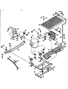 Unit Parts parts for Kenmore Refrigerator 106.T16E1 (106T16E1, 106 T16E1) from AppliancePartsPros.com
