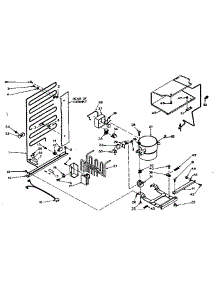Unit Parts parts for Kenmore Refrigerator 106U11A from AppliancePartsPros.com