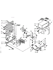 Refrigerator Unit parts for Kenmore Refrigerator 106U12D from AppliancePartsPros.com