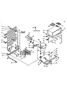 Unit Parts parts for Kenmore Refrigerator 106.U12DA (106U12DA, 106 U12DA) from AppliancePartsPros.com
