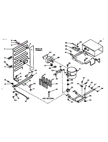 Unit Parts parts for Kenmore Refrigerator 106.U13ML (106U13ML, 106 U13ML) from AppliancePartsPros.com