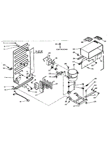 Refrigerator Unit Parts parts for Kenmore Refrigerator 106.U14D1ML (106U14D1ML, 106 U14D1ML) from AppliancePartsPros.com