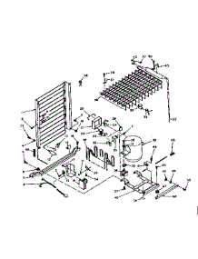 Unit Parts parts for Kenmore Refrigerator 106.U14ES2 (106U14ES2, 106 U14ES2) from AppliancePartsPros.com