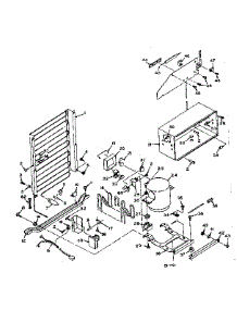 Unit Parts parts for Kenmore Refrigerator 106U14F from AppliancePartsPros.com