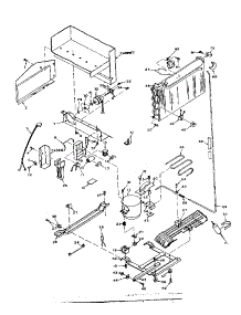 Unit Parts parts for Kenmore Refrigerator 106.U14G2 (106U14G2, 106 U14G2) from AppliancePartsPros.com