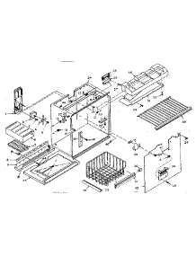 Freezer Section Parts parts for Kenmore Refrigerator 106.U14G2 (106U14G2, 106 U14G2) from AppliancePartsPros.com
