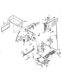 Refrigerator Unit Parts parts for Kenmore Refrigerator 106.U14GL1 (106U14GL1, 106 U14GL1) from AppliancePartsPros.com