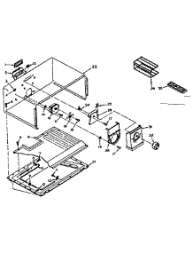 Freezer Parts parts for Kenmore Refrigerator 106.U16E2 (106U16E2, 106 U16E2) from AppliancePartsPros.com