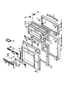 Refrigerator Door Parts parts for Kenmore Refrigerator 106.U16EIM (106U16EIM, 106 U16EIM) from AppliancePartsPros.com