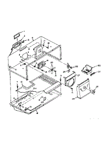Freezer Parts parts for Kenmore Refrigerator 106.U16EIM1 (106U16EIM1, 106 U16EIM1) from AppliancePartsPros.com