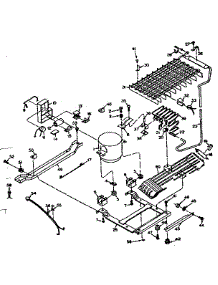 Unit Parts parts for Kenmore Refrigerator 106.U16EIML1 (106U16EIML1, 106 U16EIML1) from AppliancePartsPros.com