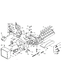 Ice Maker Parts parts for Kenmore Refrigerator 106.U16EIML1 (106U16EIML1, 106 U16EIML1) from AppliancePartsPros.com