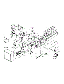 Ice Maker Parts parts for Kenmore Refrigerator 106.U16ESIML (106U16ESIML, 106 U16ESIML) from AppliancePartsPros.com
