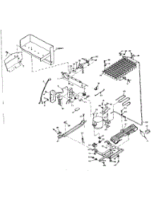 Unit Parts parts for Kenmore Refrigerator 106.U16ESL (106U16ESL, 106 U16ESL) from AppliancePartsPros.com