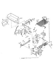 Unit Parts parts for Kenmore Refrigerator 106.U16ESL2 (106U16ESL2, 106 U16ESL2) from AppliancePartsPros.com