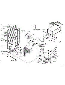 Unit Parts parts for Kenmore Refrigerator 106W12B from AppliancePartsPros.com