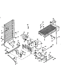 Unit Parts parts for Kenmore Refrigerator 106.W12DL (106W12DL, 106 W12DL) from AppliancePartsPros.com