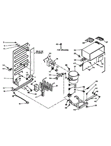 Unit Parts parts for Kenmore Refrigerator 106.W14BAL (106W14BAL, 106 W14BAL) from AppliancePartsPros.com