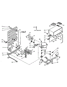 Unit Parts parts for Kenmore Refrigerator 106.W14BAL1 (106W14BAL1, 106 W14BAL1) from AppliancePartsPros.com