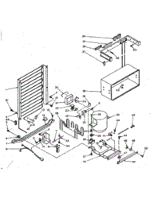 Unit Parts parts for Kenmore Refrigerator 106W14C from AppliancePartsPros.com