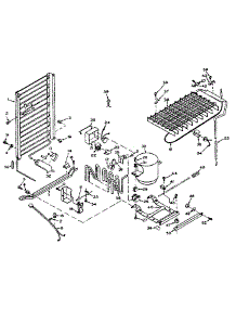 Unit Parts parts for Kenmore Refrigerator 106.W14DL2 (106W14DL2, 106 W14DL2) from AppliancePartsPros.com